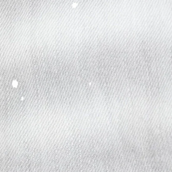 ⭐️ JOHN RICHMOND ⭐️HIGH WAISTED LIGHT GREY DENIM WASH W/BEADED BACK SIZE: (4) 27 - Picture 5 of 5